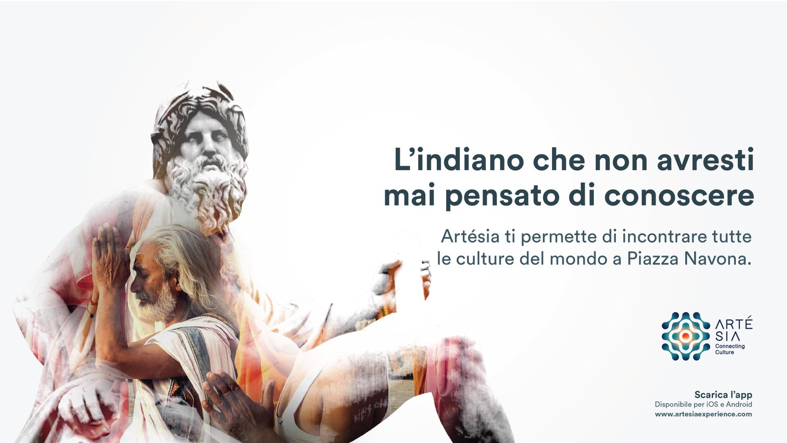 vista dall'alto sull'area sacra con dettaglio sul bacile e proiezione del responso fase 2